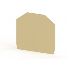 Концевой сегмент на клеммники AVK-Y4/Y6, (бежевый); NPP / AVK-Y4/Y6