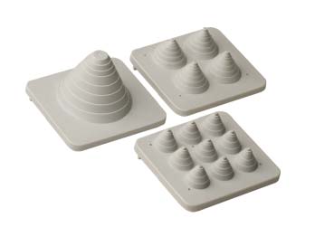 Кабельный ввод  - мембранный, 4х21мм  - кол-во отверстий=4, макс. диаметр=21мм, 1 упаковка - 20 шт.