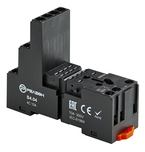 Розетка для печатного монтажа реле RP4.34; 10А