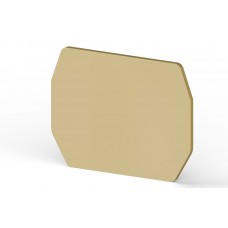 Концевой сегмент на клеммники CPB 6B, (бежевый); NPP / CPB 6B