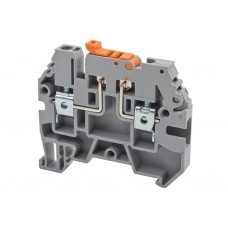 Клеммник с размыкателем на DIN-рейку, 4мм.кв.  (синий); ASK 3A Клеммник с размыкателем на DIN-рейку, 4мм.кв.  (синий); ASK 3A