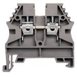 Клеммник на DIN-рейку 4мм.кв. (серый); AVK4(RP)