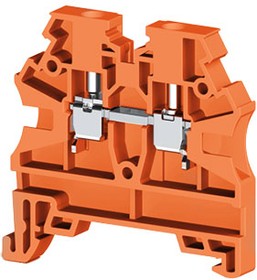 Клеммник на DIN-рейку (Винтовой) 50 мм.кв. (оранжевый);TBL 50