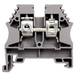 Клеммник на DIN-рейку 10мм.кв. (серый); AVK10(RP)