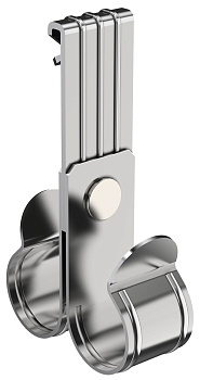 Зажим балочный 8-14мм под трубу 20мм HDZ IEK