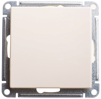 W59 1-клавишный ВЫКЛЮЧАТЕЛЬ 2-полюсный, 10АХ, механизм, СЛОНОВАЯ КОСТЬ