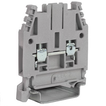 CBC.2GR(Ex), проходной зажим серый 2,5 кв.мм