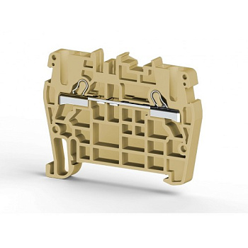 Клеммник пружинный быстрозажимной (Push in), 2,5 мм.кв. (бежевый); PYK2,5 (RP) Клеммник пружинный быстрозажимной (Push in), 2,5 мм.кв. (бежевый); PYK2,5 (RP)