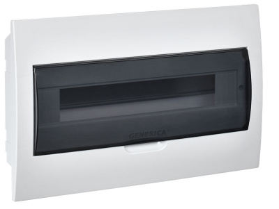 Бокс ЩРВ-П-18 модулей встр. пластик IP41 GENERICA