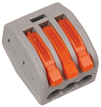 Строительно-монтажная клемма СМК 222-413 IEK (50шт/упак)