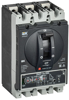 ARMAT Авт. выкл. лит. корпус 3P D 50кА 160А эл. пр. IEK ARMAT Авт. выкл. лит. корпус 3P D 50кА 160А эл. пр. IEK