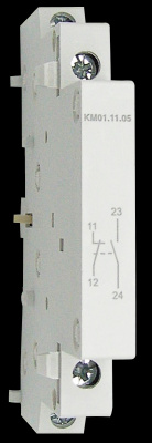 Вспомогательные контакты для KM1, 1НО+1НЗ, 5А