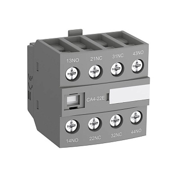 Блок контактный дополнительный CA4-22M (2НО+2НЗ) для контакторов  AF09…AF16..-30-10