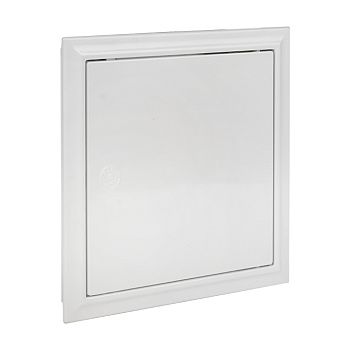 Люк ревизионный пластик с нажим. замком 200х200 (ШхВ внутр.) EKF Basic