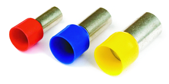 Наконечник-гильза 18 мм с изолир.фланцем 25,00 кв.мм черный (НШВИ)