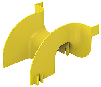 ITK Выход опт. лотка 90мм с крышкой для 120х240мм ITK Выход опт. лотка 90мм с крышкой для 120х240мм