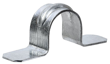 ELASTA Скоба метал. двухлап. для монт. пистол. d=60-63мм IEK