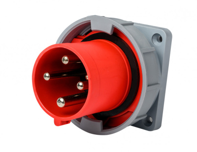 Вилка для скрытой проводки 3Р+РЕ 125А 380В IP67 ВЩ-103
