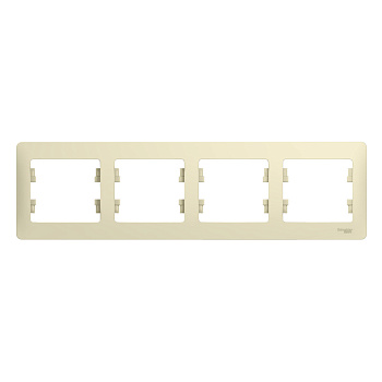 GLOSSA 4-постовая РАМКА, горизонтальная, БЕЖЕВЫЙ