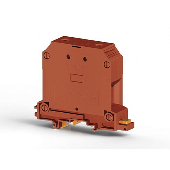 Клеммник на DIN-рейку 70мм.кв. (красный); AVK70 RD