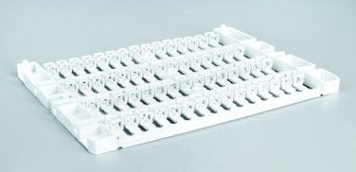 Маркировка для провода, с кольцом, 1-6 кв.мм., желтая