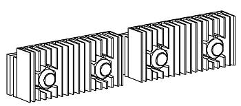ШИНА ПОДКЛЮЧЕНИЯ DC ДЛЯ SD630 3P/4P