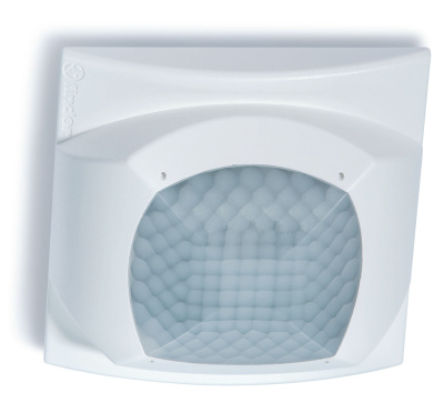 Детектор присутствия (чувствителен к микро-перемещениям), внешняя кнопка; монтаж на потолке; выход KNX; степень защиты IP40