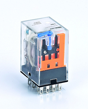 Промежуточное реле 4 конт. с LED инд. и TEST функ. 3А 110В DC ПР-102 Промежуточное реле 4 конт. с LED инд. и TEST функ. 3А 110В DC ПР-102