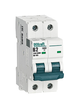 Авт. выкл. 2P 2A х-ка B ВА-105 10кА
