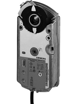 Привод воздушной заслонки, поворотный, 7 Nm, пружинный возврат, 2-поз., AC/DC 230 Привод воздушной заслонки, поворотный, 7 Nm, пружинный возврат, 2-поз., AC/DC 230
