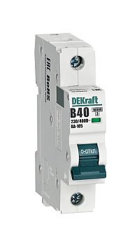 Авт. выкл. 1P 40A х-ка B ВА-105 10кА