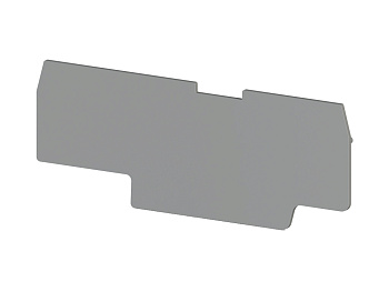 Концевой сегмент на 4-х выв. клеммники PYK 1,5MC (серый); NPP PYK 1,5MC