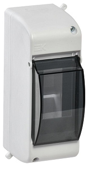 KREPTA 3 Корпус пластиковый КМПн 2/2 IP30 белый IEK KREPTA 3 Корпус пластиковый КМПн 2/2 IP30 белый IEK