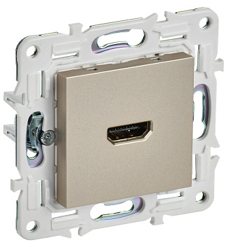 SKANDY Роз. HDMI SK-H01Sh шамп. IEK