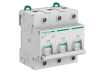 Systeme9 Автоматический выключатель (АВ) 27мм C 63A 3P 10 kA 400В