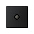 ARTGALLERY TV РОЗЕТКА оконечная 1DB, механизм, КАРБОН