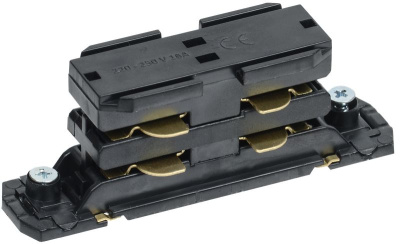 Соединитель прямой внутренний для трехфазного ШП черный IEK