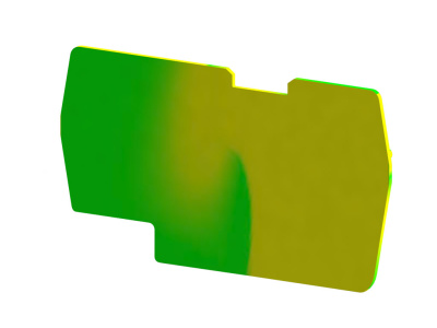 Концевой сегмент на клеммники PYK 6 (зеленый); NPP PYK6