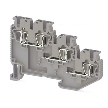 Пружинная клемма серии премиум SRD 3S (Серый)