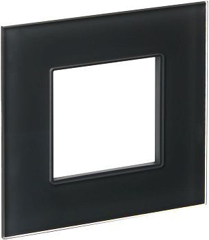 SKANDY Рамка 1-мест. SK-F21G стекло граф. IEK