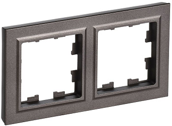 BRITE Рамка 2-мест. РУ-2-БрТБ бр. IEK BRITE Рамка 2-мест. РУ-2-БрТБ бр. IEK