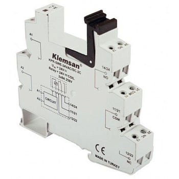 Колодка для интерфейсного реле KPR-SWE-12VAC/DC-2C