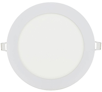 Светильник ДВО 1607 белый, круг LED 18Вт 4000 IP20 IEK