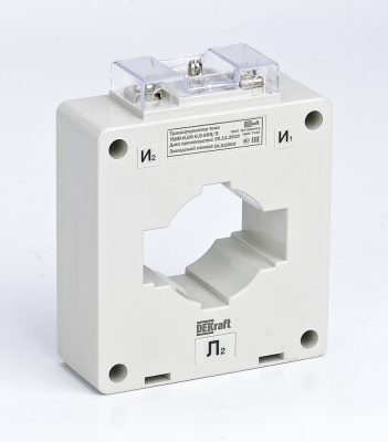 Трансформатор тока ТШП-0,66 0,5S 750/5 10ВА, диаметр 60мм
