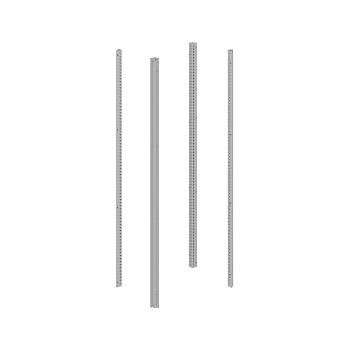 Стойки вертикальные RAL7035 для корпусов CQE N, В=1000 мм, комплект - 4 шт. RAM block