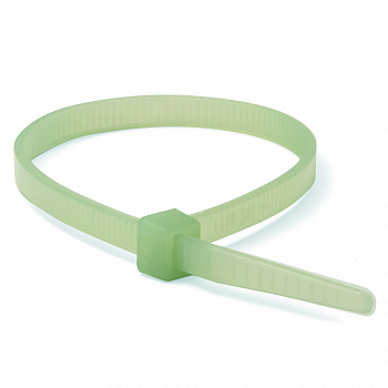 Хомут P6.6 устойчивый к высоким температурам, зеленый, 4,8x200  (новый аналог  25215SRCT)