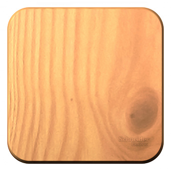 BLANCA О/У 1-клавишный ПЕРЕКЛЮЧАТЕЛЬ (сх.6) ИЗОЛ.ПЛ., 10А, 250В, ЯСЕНЬ