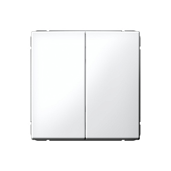 ARTGALLERY 2-клавишный ВЫКЛЮЧАТЕЛЬ КНОПОЧНЫЙ, сх.2, 10А, механизм, ЛОТОС