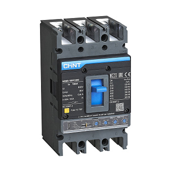 Авт. выкл. NXMS-160SF/3Р 160A 36кА с электронным расцепителем (R)(CHINT) Авт. выкл. NXMS-160SF/3Р 160A 36кА с электронным расцепителем (R)(CHINT)