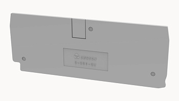 D-DS6-QU-01P-11-00A(H), Концевая крышка, для DS6-QU, серый, шт